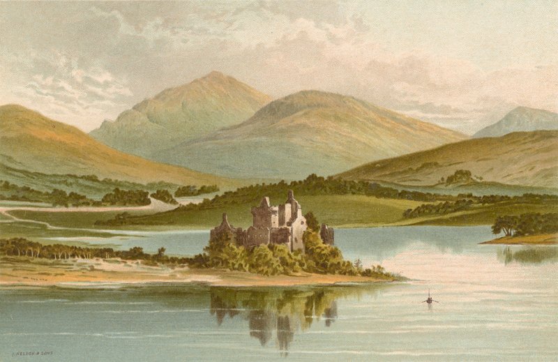 Kilchurn Castle - Loch Awe av English School