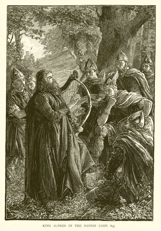 Kong Alfred i den danske leiren, 895 av English School