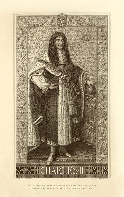 Kong Charles II av English School
