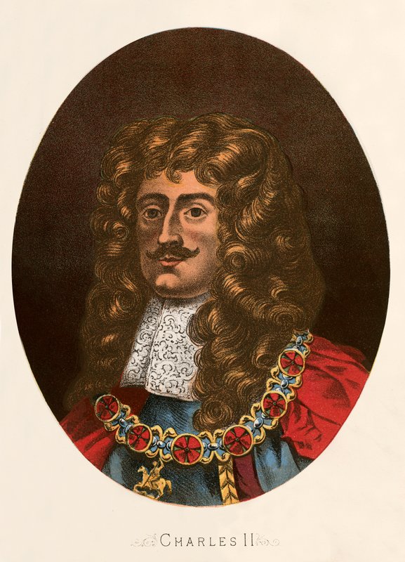 Kong Charles II av English School