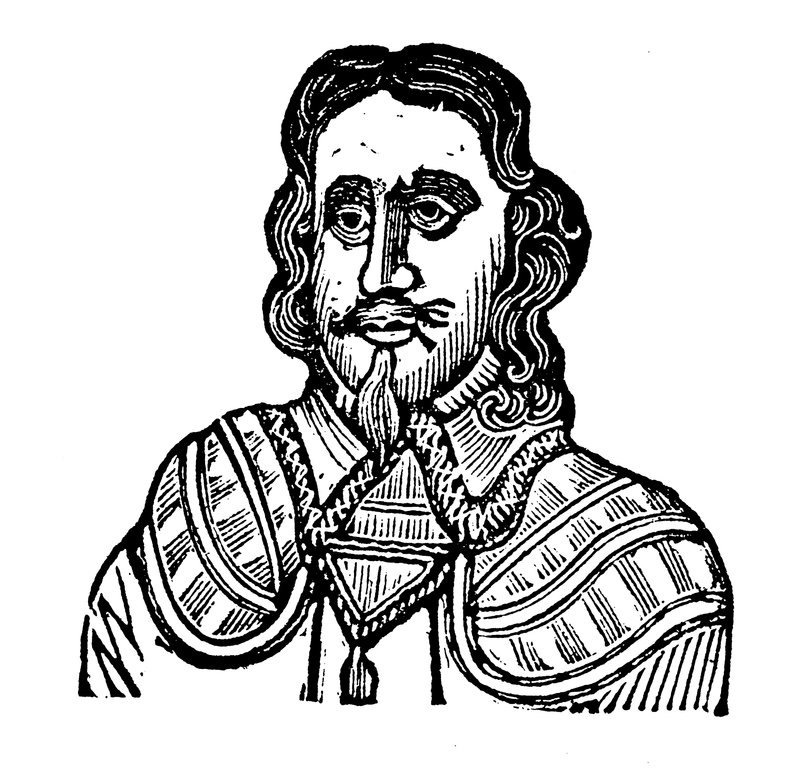 Kong Charles I (tresnitt) av English School
