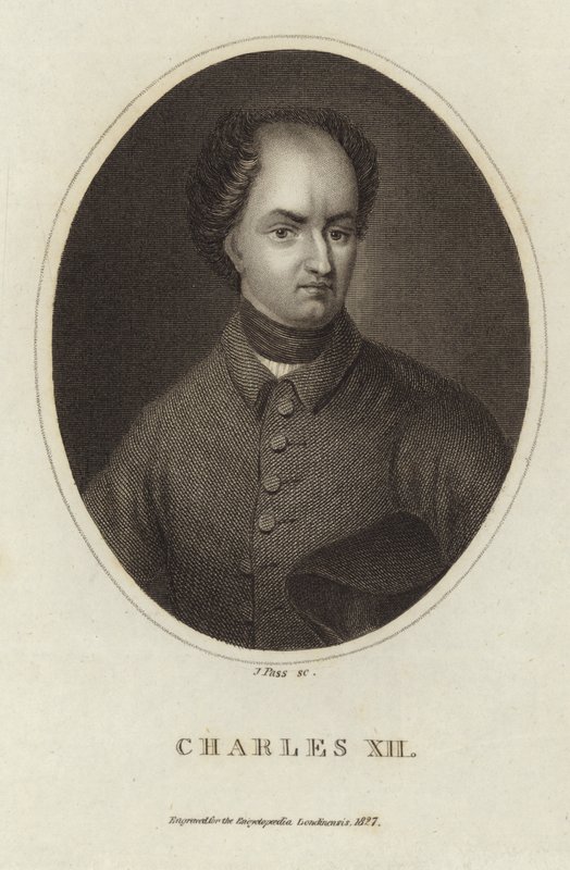 Kong Karl XII av Sverige av English School