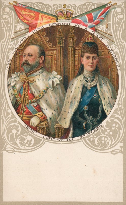 Kong Edward VII og dronning Alexandra av English School