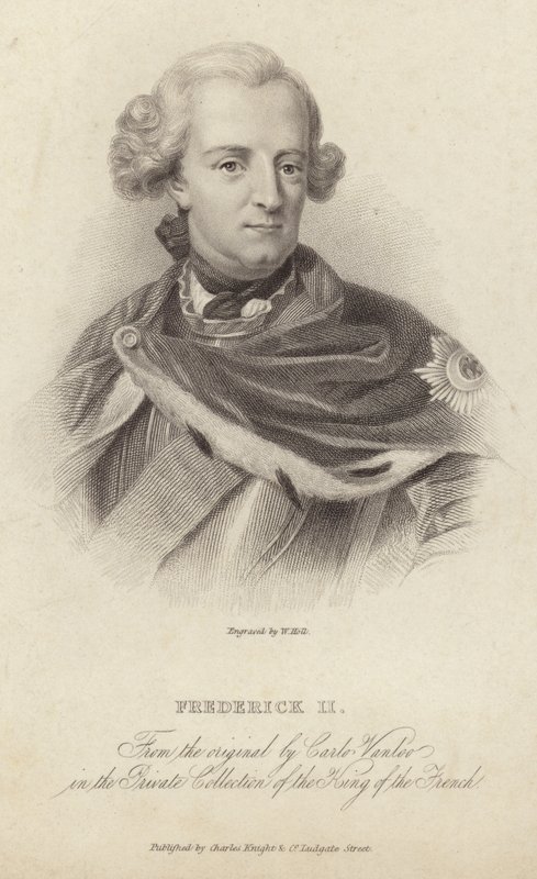 Kong Fredrik II av Preussen av English School