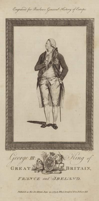 Kong George III av Storbritannia og Irland av English School