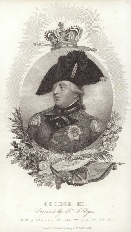 Kong George III av Storbritannia og Irland av English School