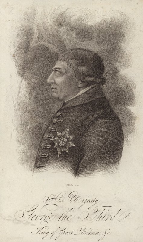 Kong George III av Storbritannia og Irland av English School