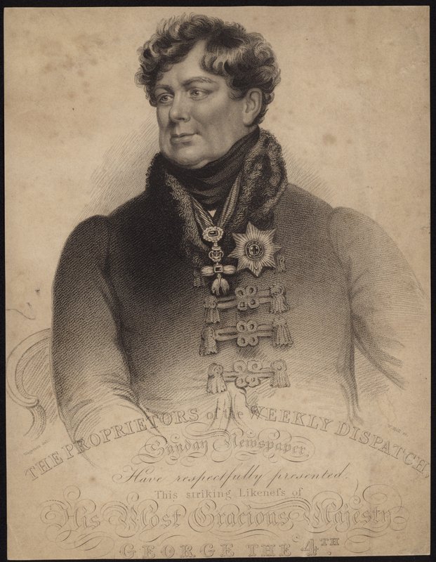 Kong George IV av Storbritannia og Irland av English School