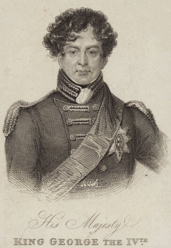 Kong George IV av Storbritannia og Irland av English School