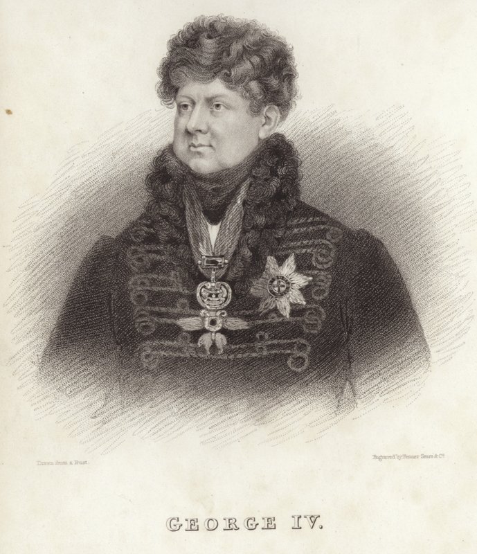Kong George IV av Storbritannia og Irland av English School