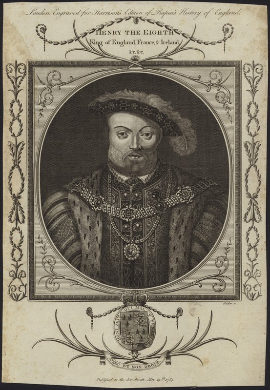Kong Henry VIII av England av English School