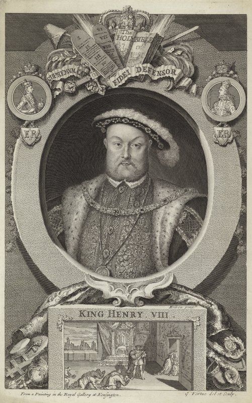 Kong Henry VIII av England av English School