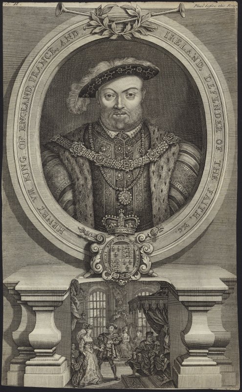 Kong Henry VIII av England av English School