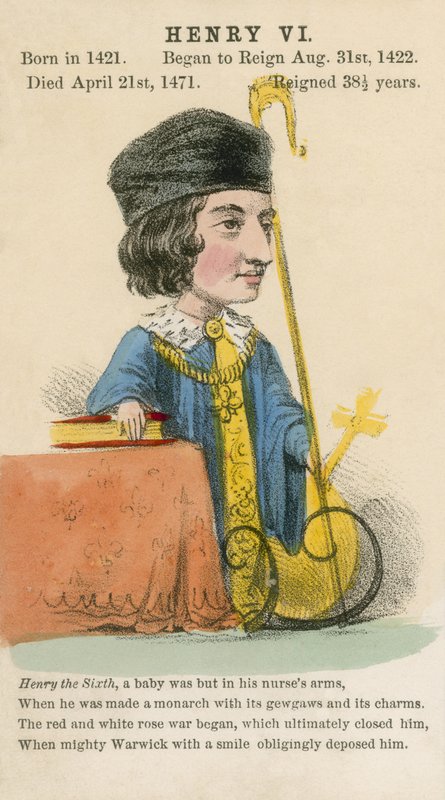 King Henry VI (aquatint) av English School