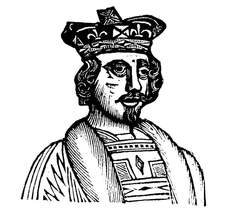 Kong Henry VI (tresnitt) av English School