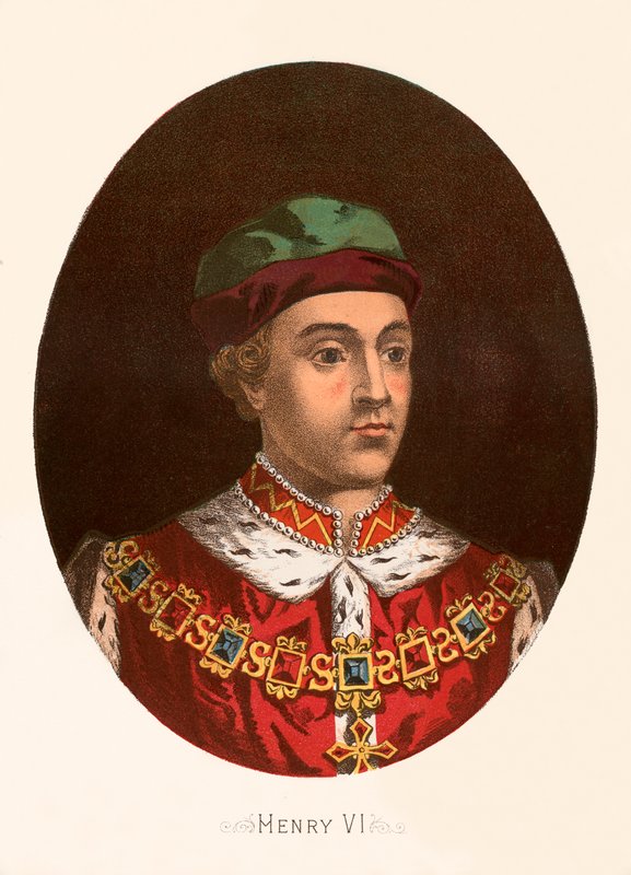 King Henry VI av English School