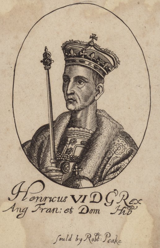 King Henry VI of England av English School
