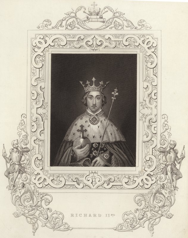 Kong Richard II av England av English School