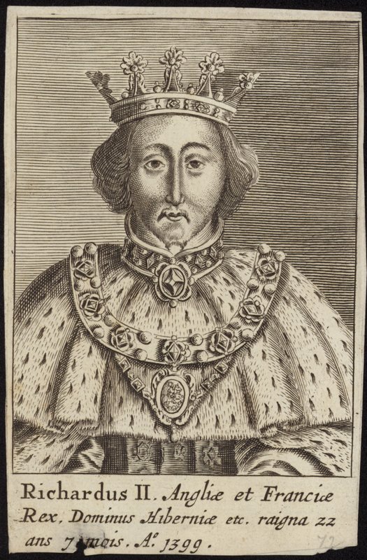 Kong Richard II av England av English School