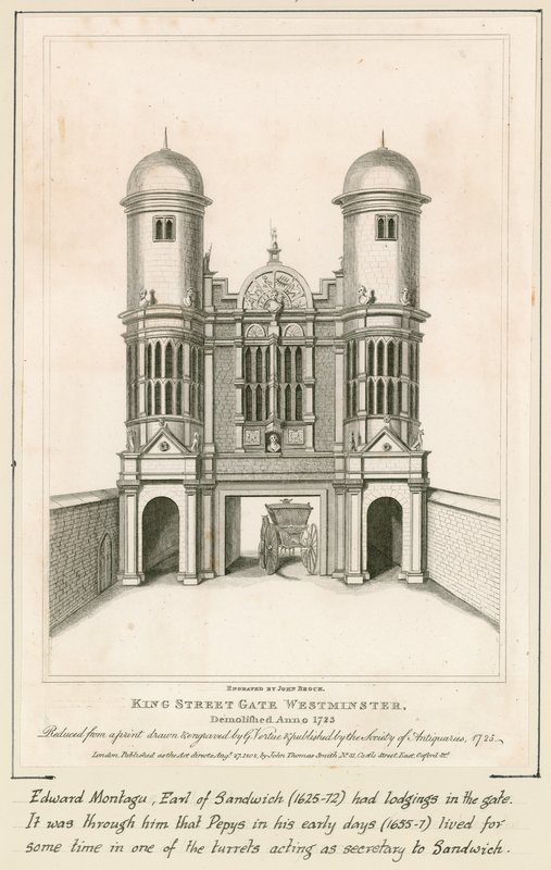 King Street Gate, Westminster av English School