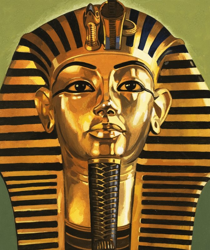 Kong Tutankhamon av English School
