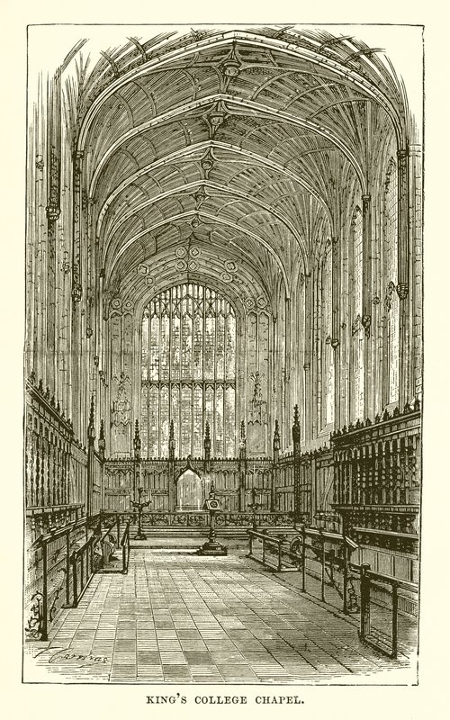 Kings College Chapel av English School