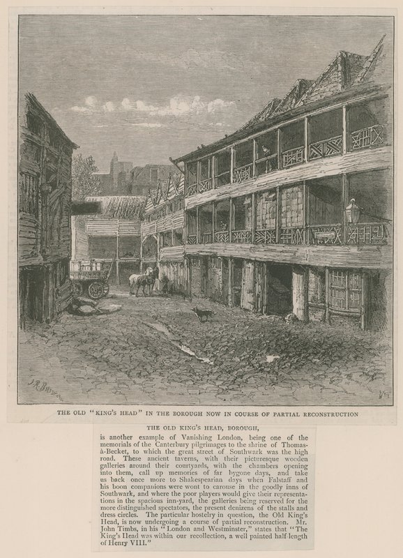 Kings Head, Southwark av English School