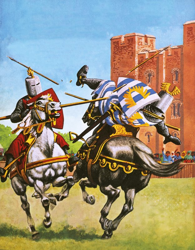 Knights ridderturnering av English School