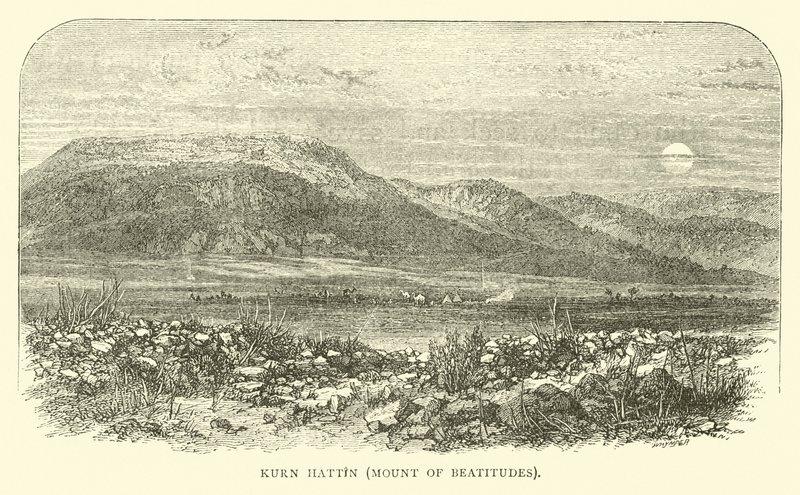 Kurn Hattin, Saligprisningens berg av English School