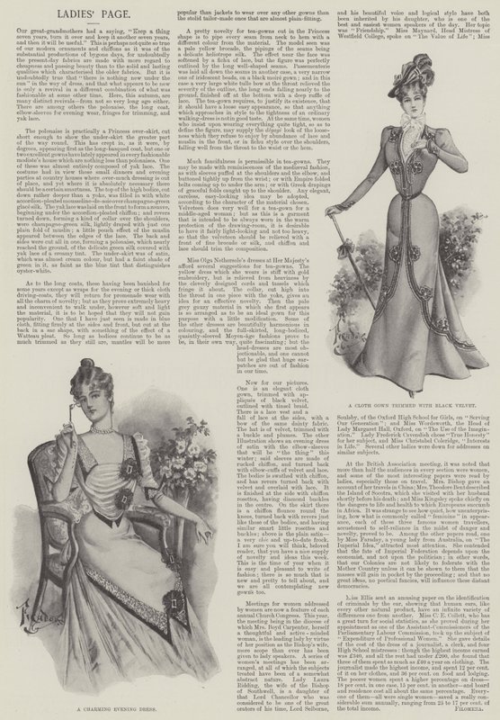 Dameside (litho) av English School