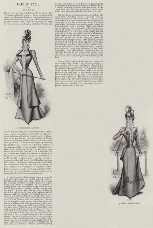 Dameside (litho) av English School