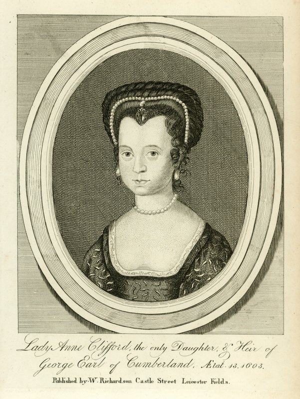 Lady Anne Clifford av English School