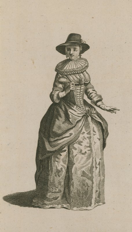 Lady Mayoress of London i år 1640 av English School