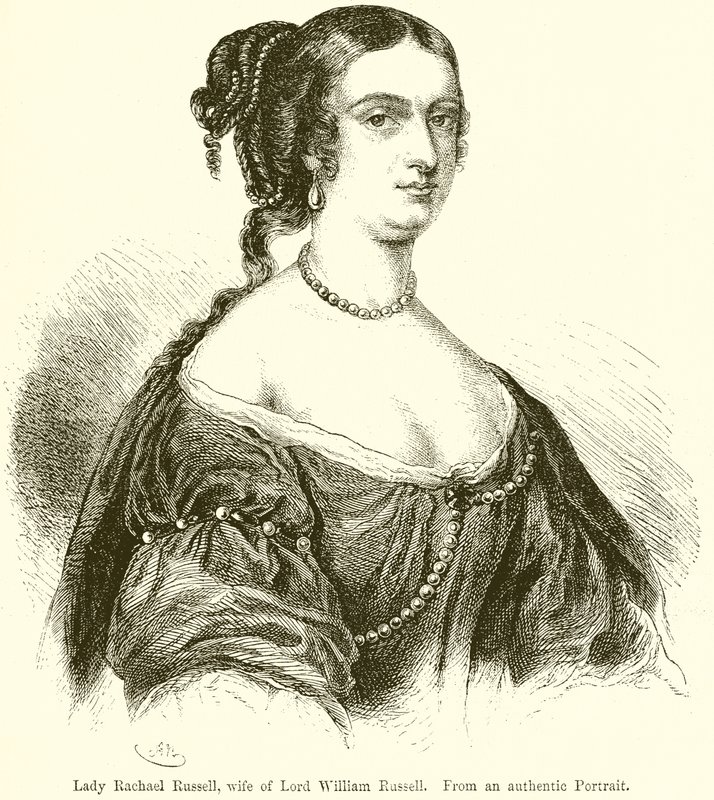 Lady Rachael Russell, kone til Lord William Russell av English School