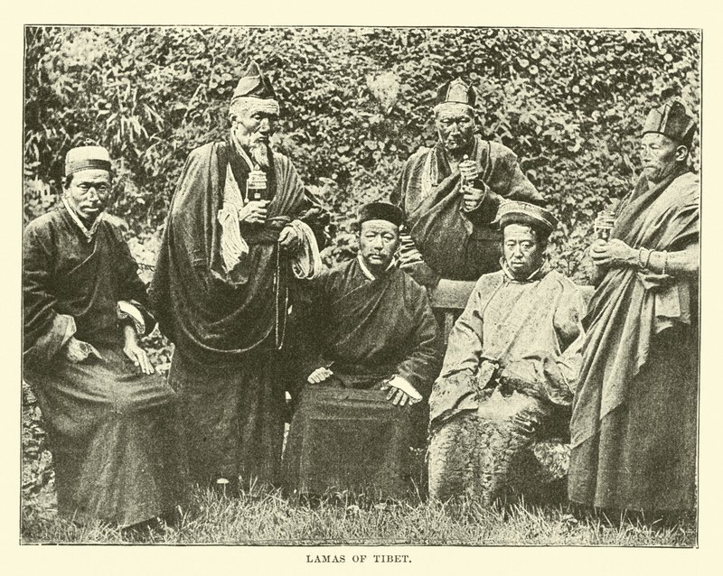 Lamaer fra Tibet av English School
