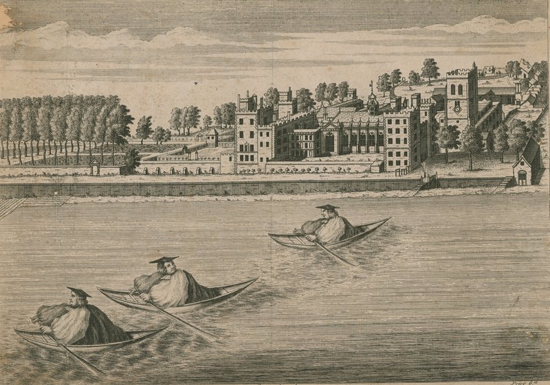Lambeth Palace, London av English School