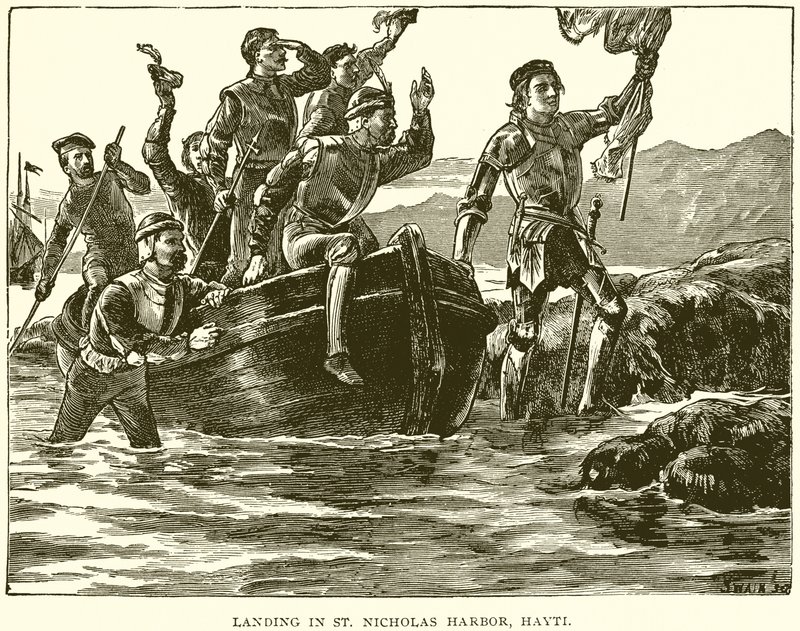 Lander i St. Nicholas Harbor, Hayti av English School