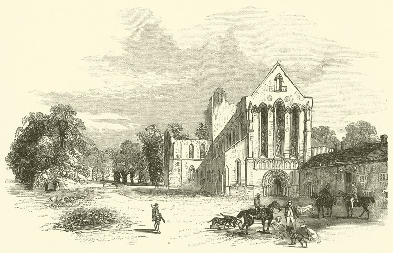 Lanercost Priory (gravering) av English School
