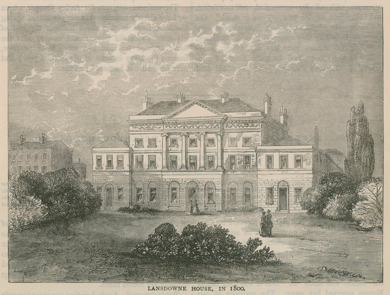 Lansdowne House, Berkley Square, i 1800 av English School