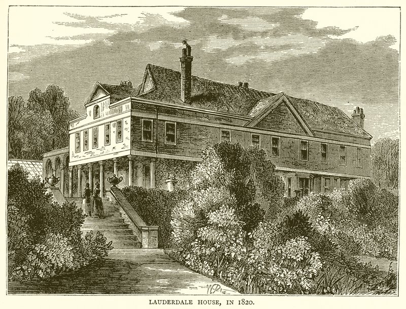 Lauderdale House, i 1820 av English School
