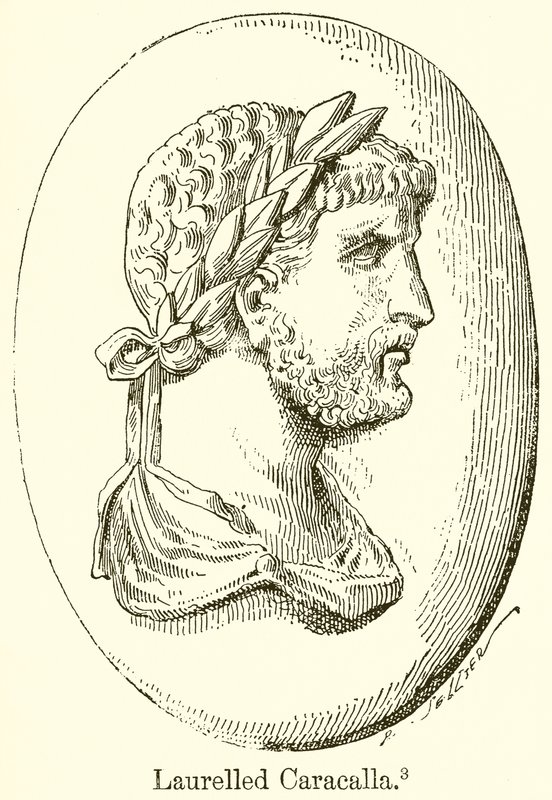 Laureled Caracalla av English School