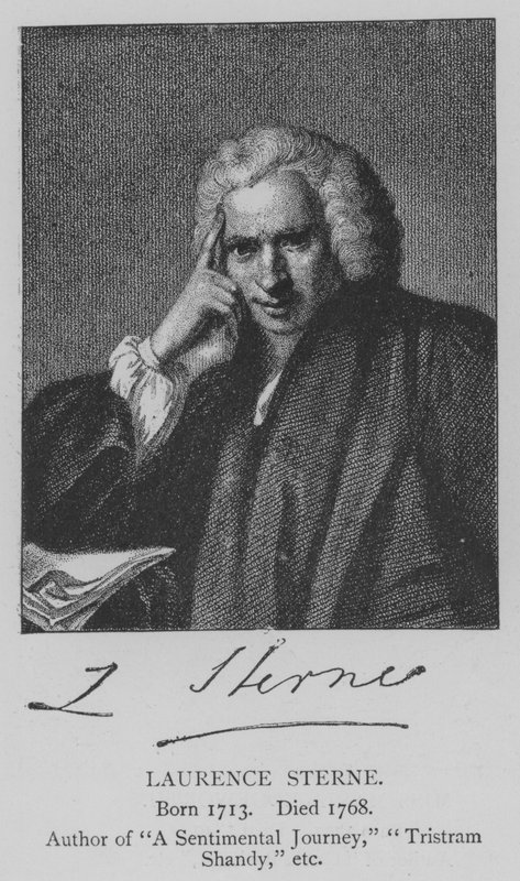Laurence Sterne (gravering) av English School