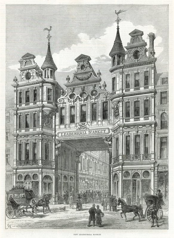 Leadenhall Market av English School