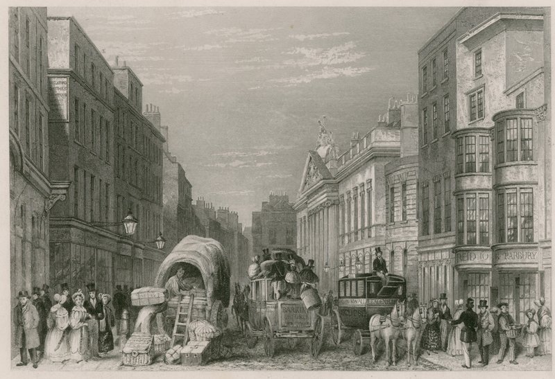 Leadenhall Street, London av English School
