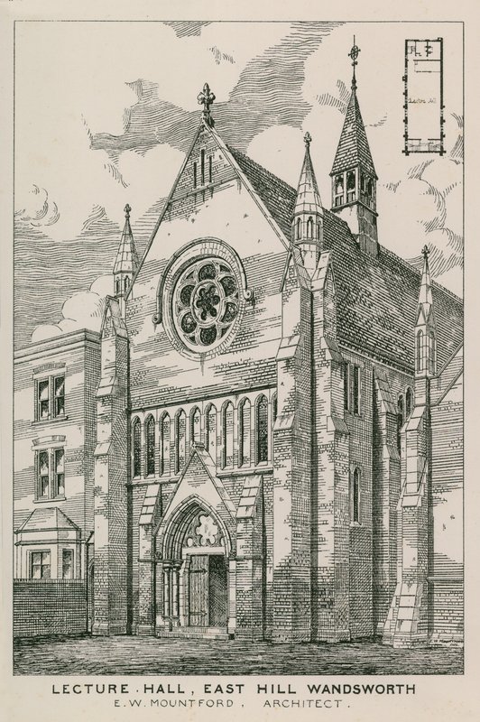 Forelesningssal i Wandsworth av English School
