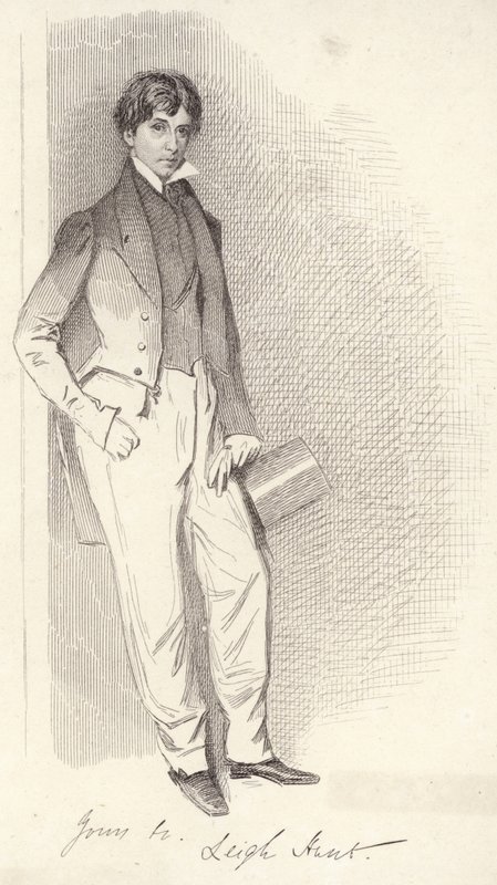 Leigh Hunt av English School