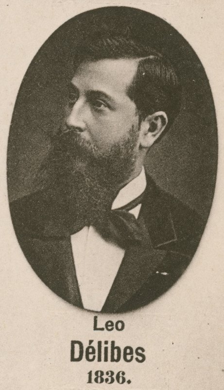 Leo Delibes (gravering) av English School