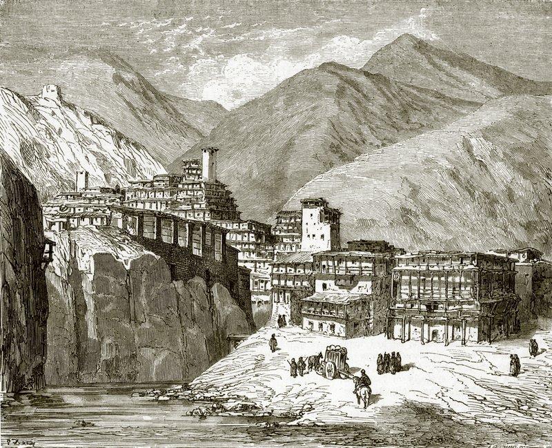 Lesghian village of Begitta av English School