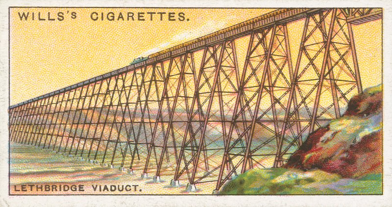 Lethbridge-viadukten av English School