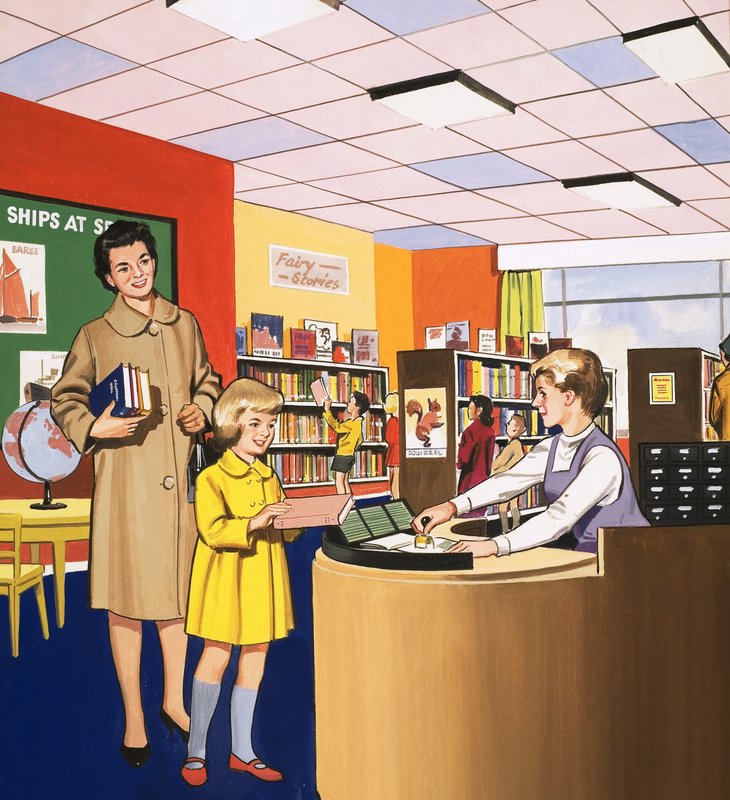 Bibliotekbetjent av English School
